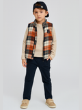 3'lü Takım Erkek Çocuk Yelek & Pantolon & Sweatshirt Takım - Casabony Kids