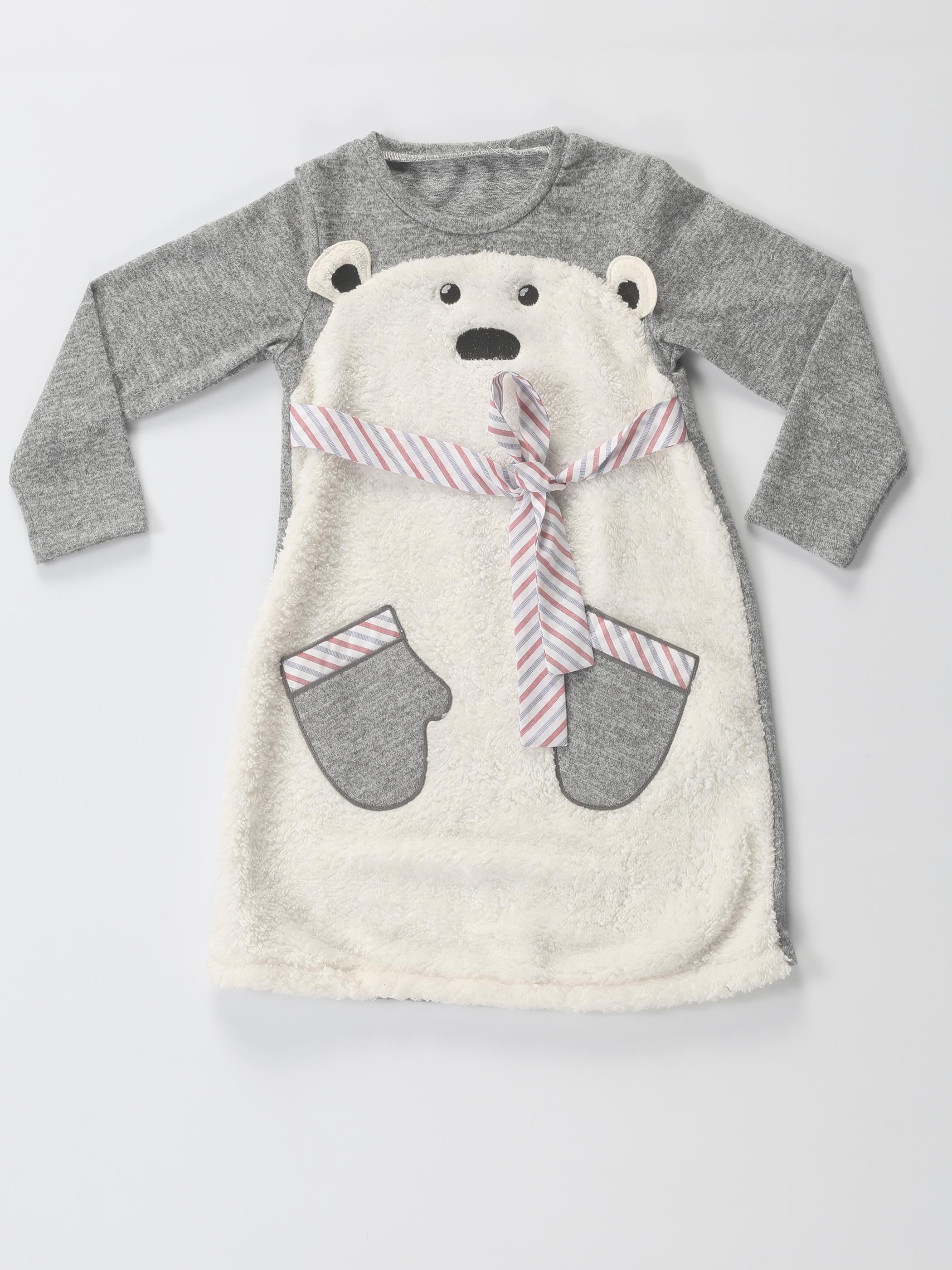 Bear Gloves Kız Çocuk Elbise - Casabony Kids