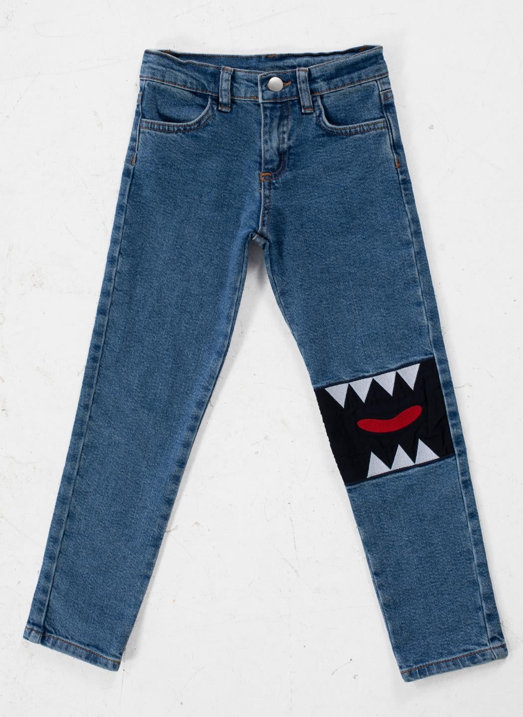 Beast Erkek Çocuk Denim Pantolon - Casabony Kids