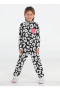 Bony Desenli Kız Çocuk Tulum - Casabony Kids