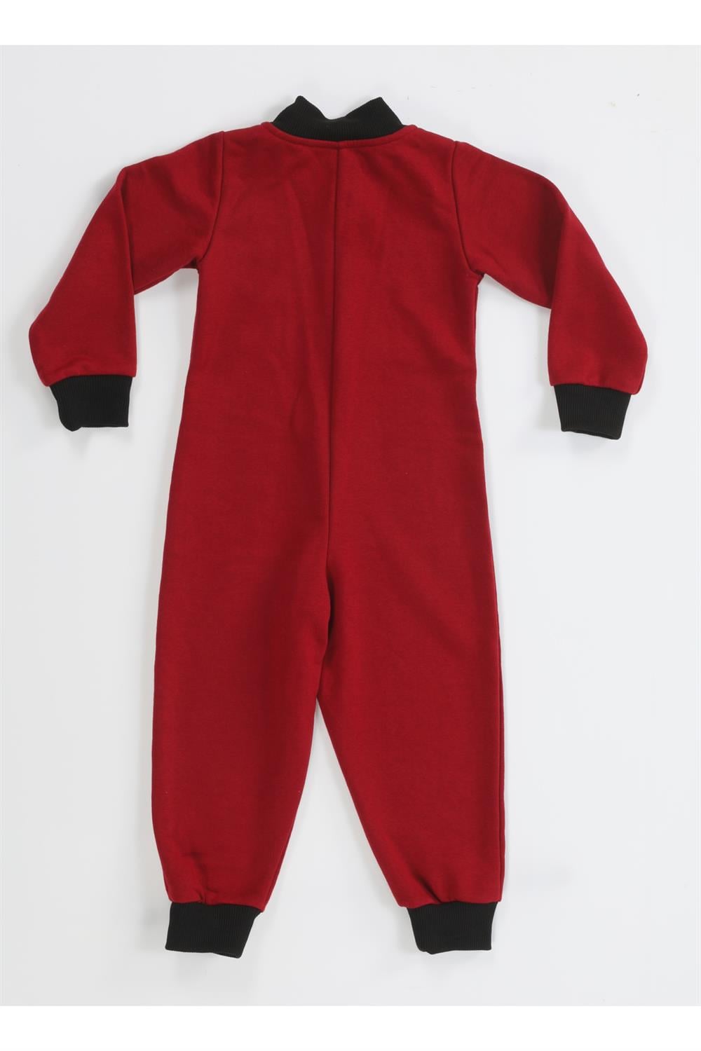 Bordo Erkek Çocuk Uzay Tulumu - Casabony Kids