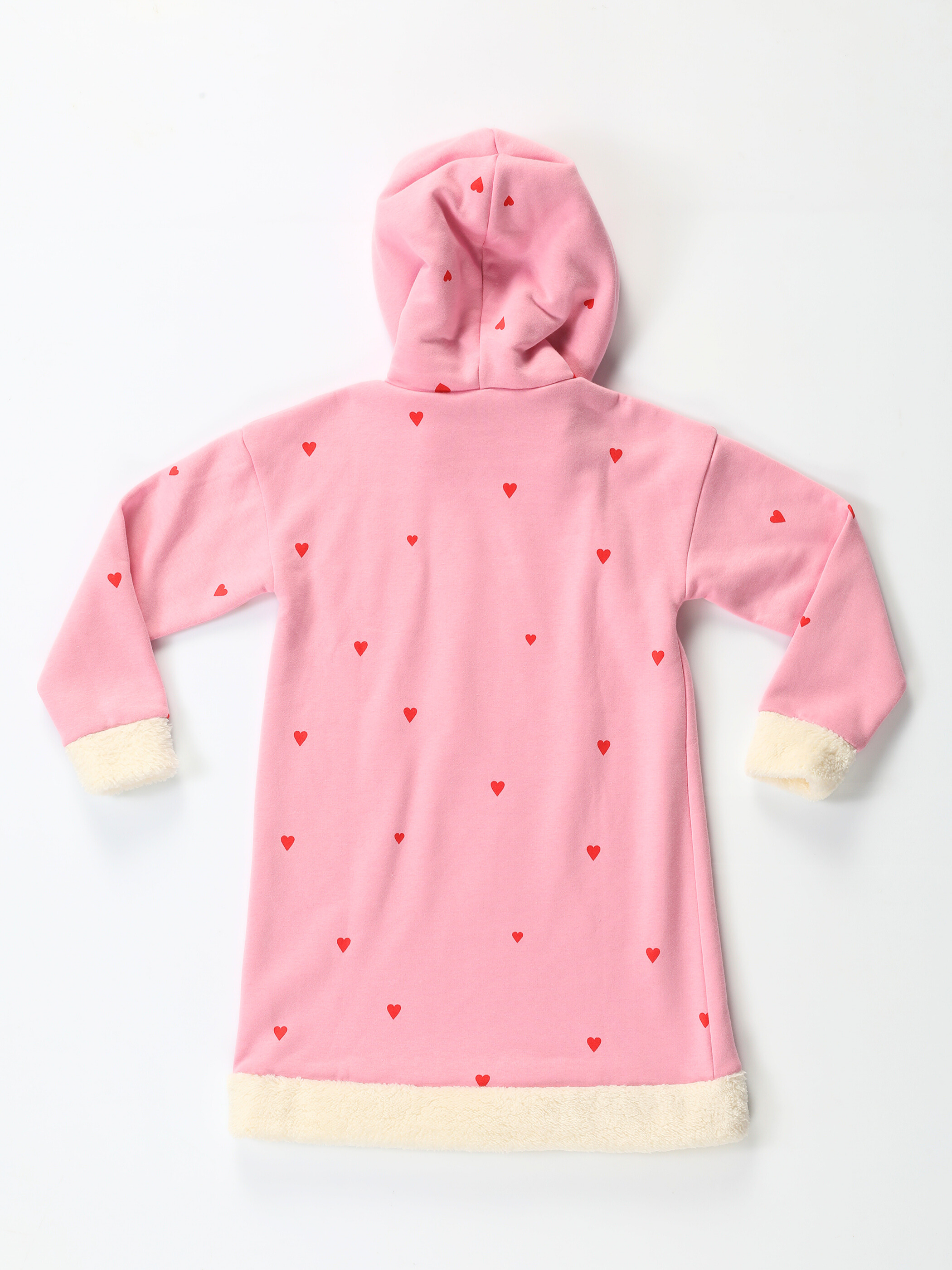 Bunny Pink Yumoş Kız Çocuk Elbise - Casabony Kids