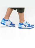 Casa Mavi Beyaz Erkek Çocuk Sneakers - Casabony Kids