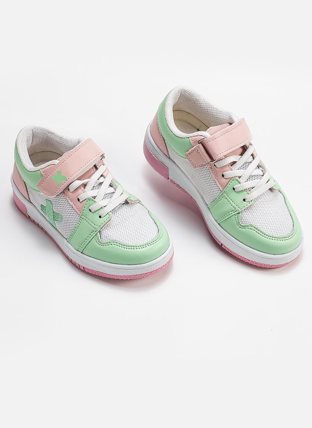 Casa Mint Pembe Kız Çocuk Sneakers - Casabony Kids