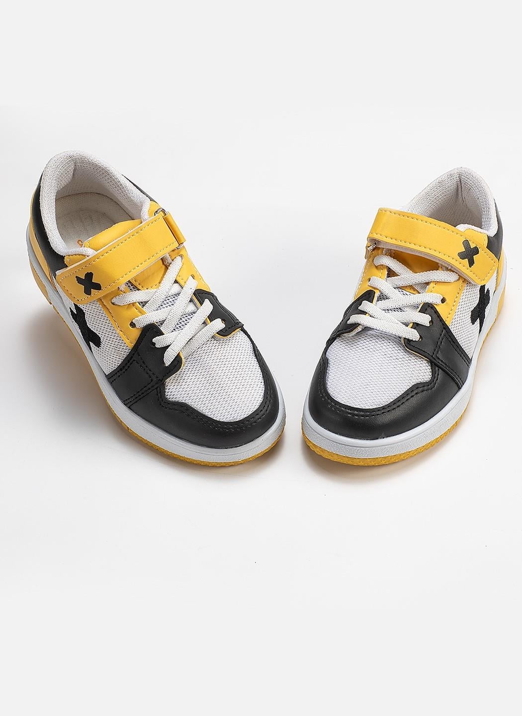 Casa Sarı Siyah Unisex Çocuk Sneakers - Casabony Kids