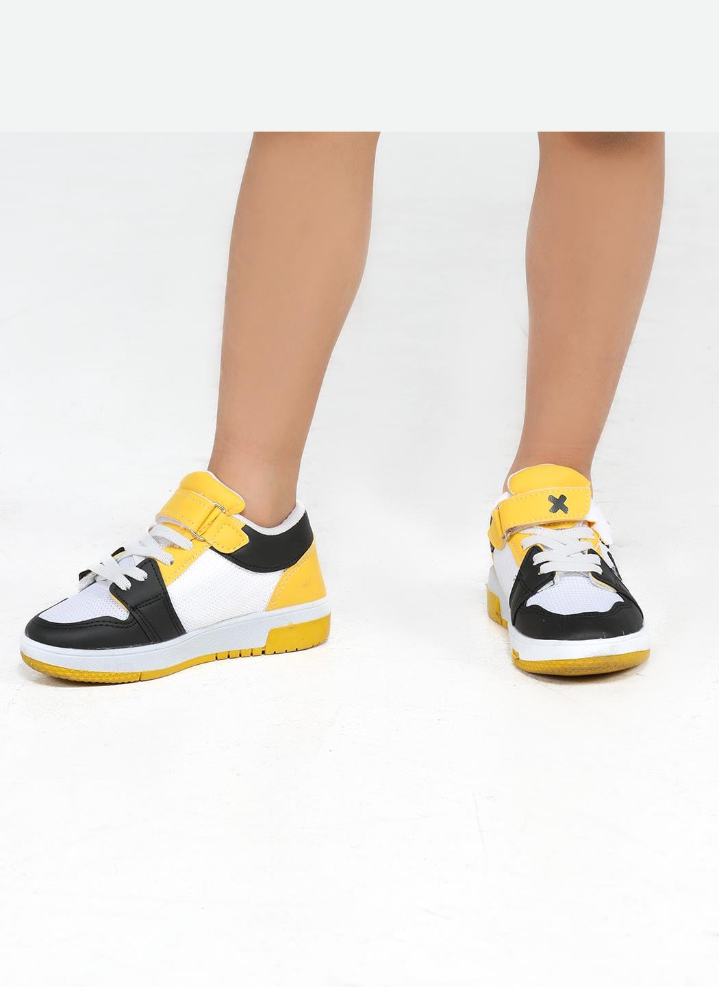 Casa Sarı Siyah Unisex Çocuk Sneakers - Casabony Kids