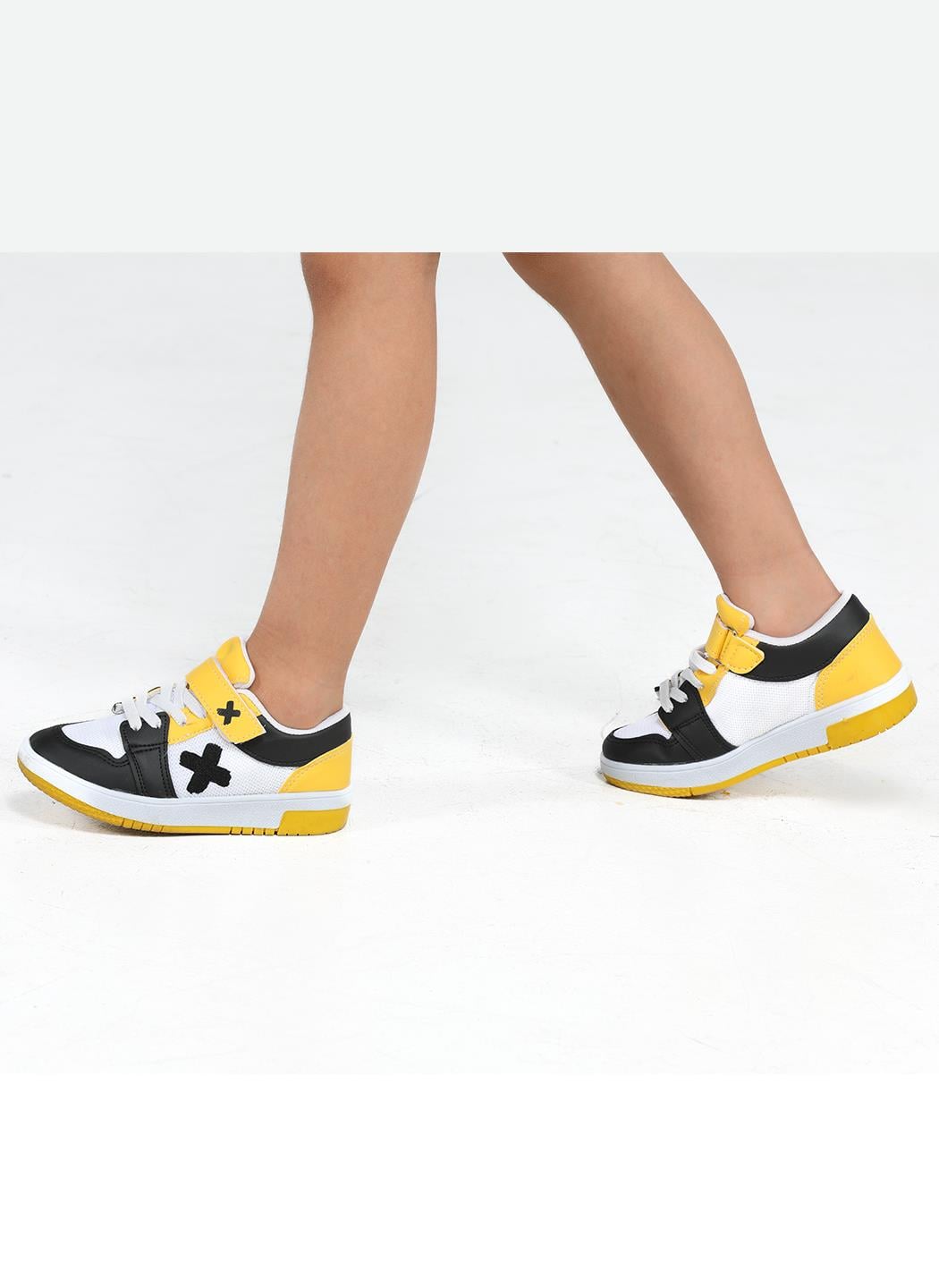 Casa Sarı Siyah Unisex Çocuk Sneakers - Casabony Kids