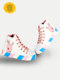 Ceylan Beyaz Ortopedik Destekli Kız Çocuk Sneakers - Casabony Kids