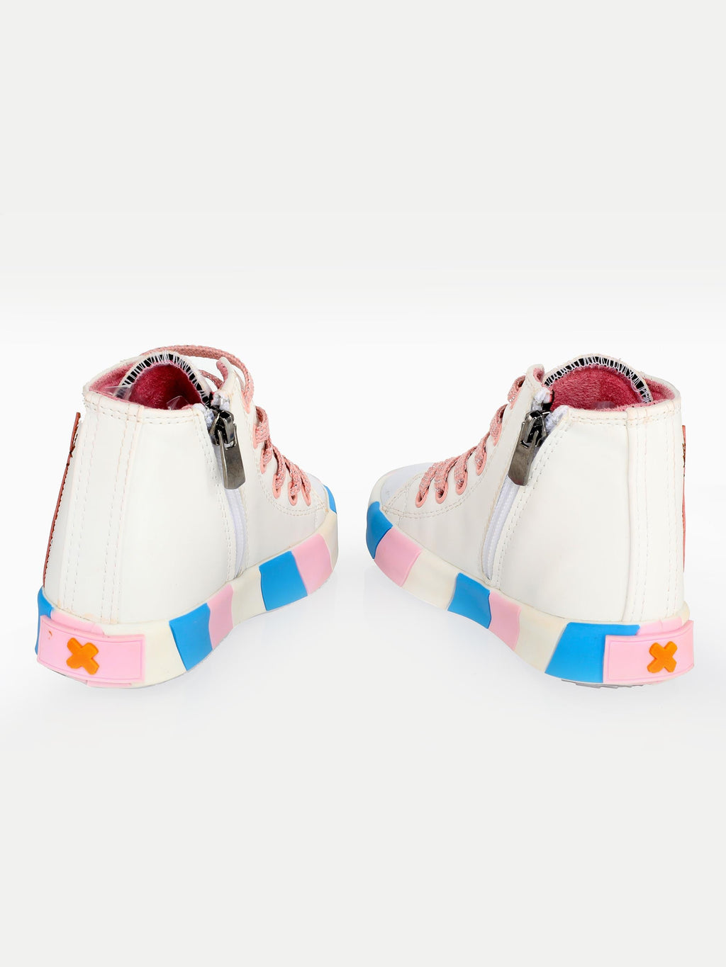 Ceylan Beyaz Ortopedik Destekli Kız Çocuk Sneakers - Casabony Kids