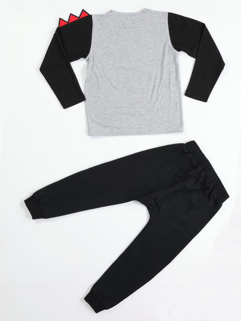 Crocos Siyah Erkek Çocuk Pantolon+T-shirt Takım - Casabony Kids