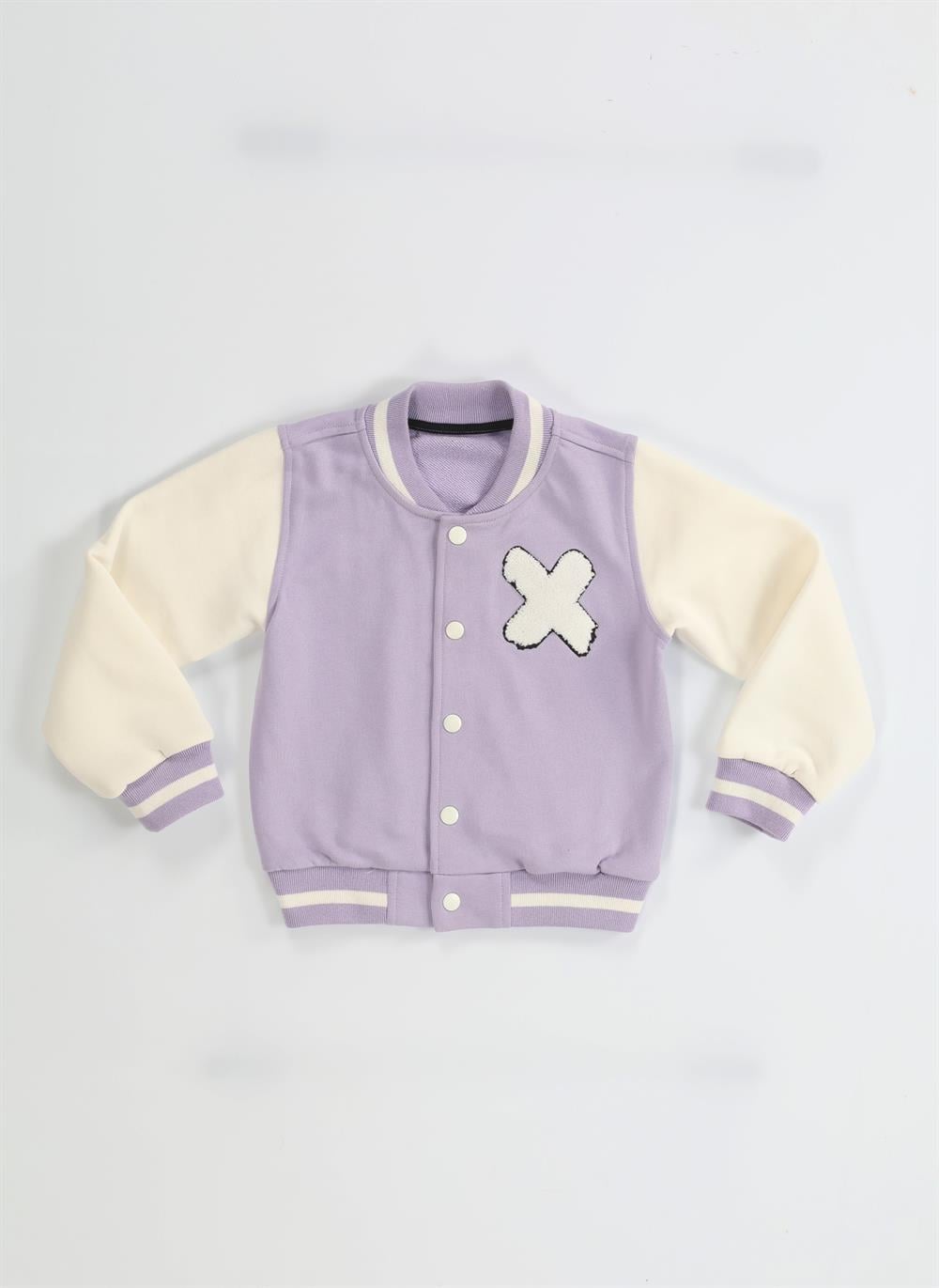 Cs Lila Kız Çocuk Kolej Ceket - Casabony Kids