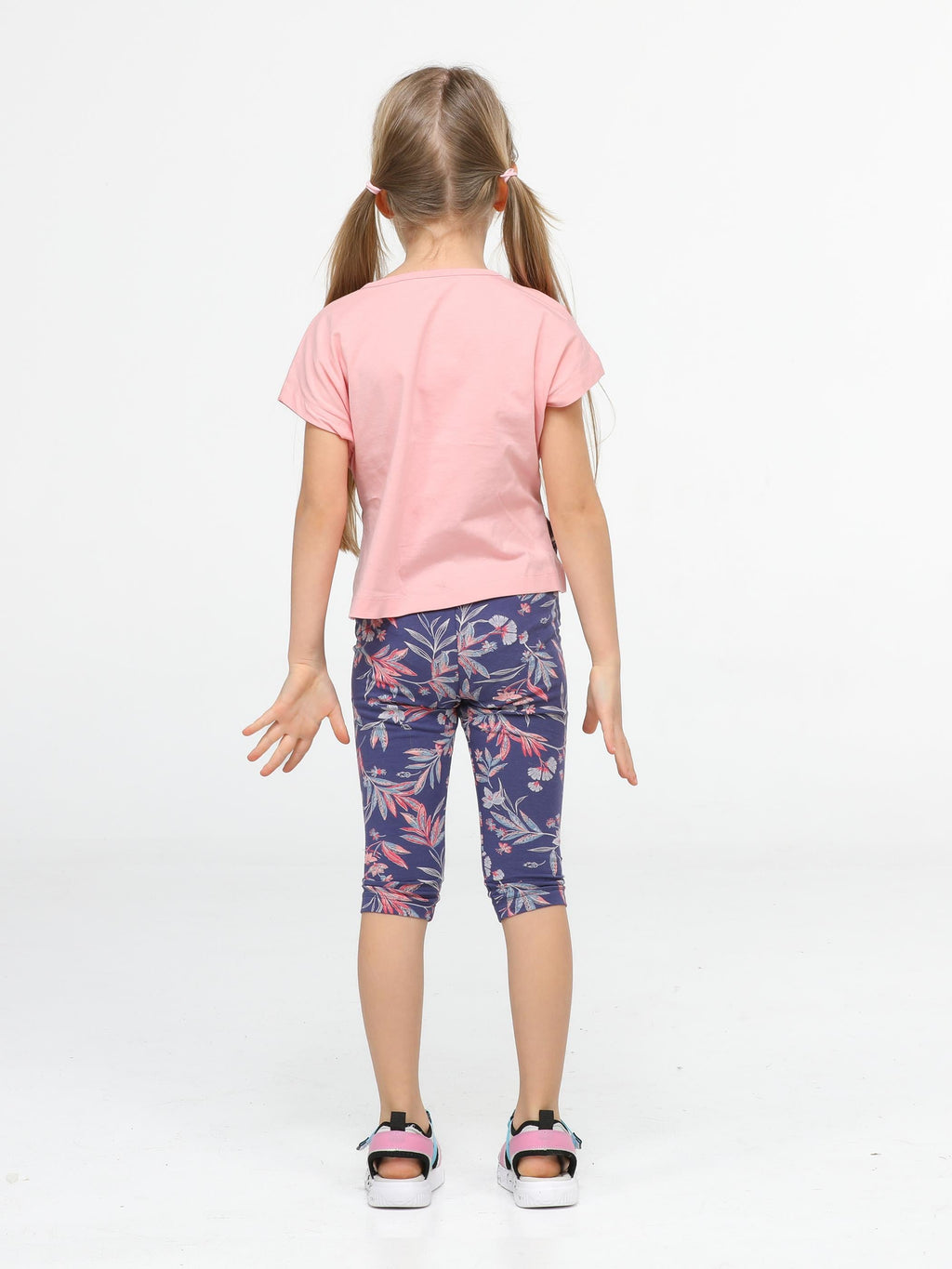 For Wild Çiçekli Tayt Takım - Casabony Kids