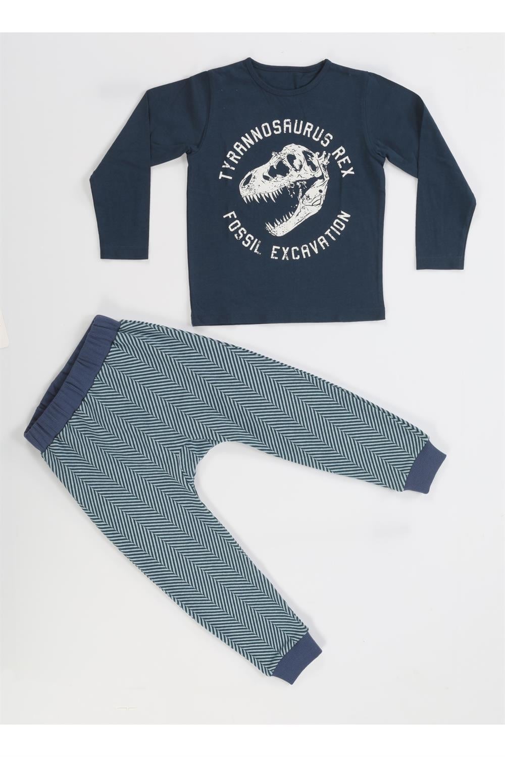 Fossil Erkek Çocuk Baggy Pantolon + T-shirt Takım - Casabony Kids