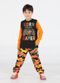 Gamer Erkek Çocuk Kamuflaj Pantolon + T-shirt Takım - Casabony Kids