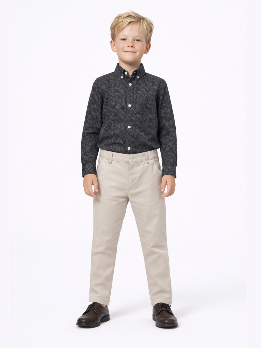 Gömlek & Gabardin Pantolon Takım Erkek Çocuk - Casabony Kids