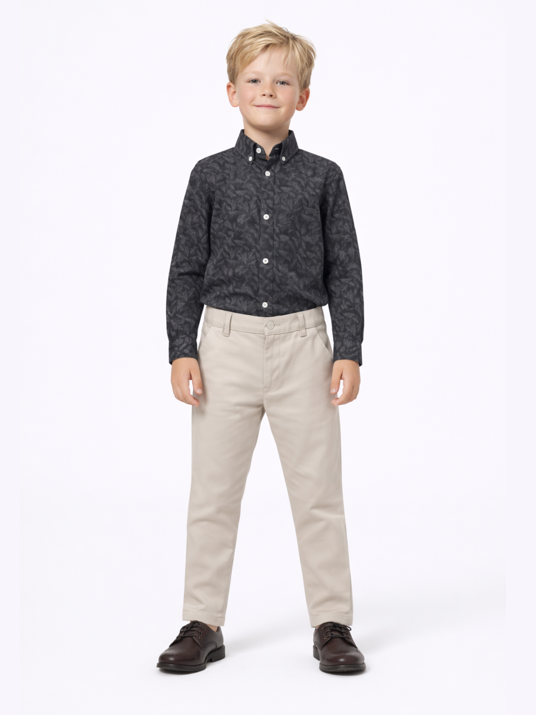 Gömlek & Gabardin Pantolon Takım Erkek Çocuk - Casabony Kids