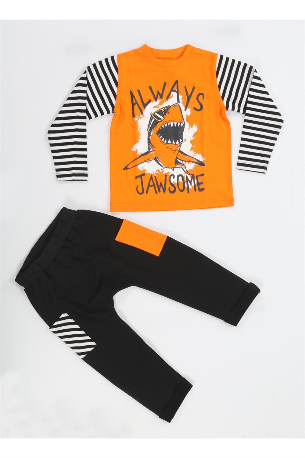 Jawsome Baggy Erkek Çocuk Pantolon + T-shirt Takım - Casabony Kids