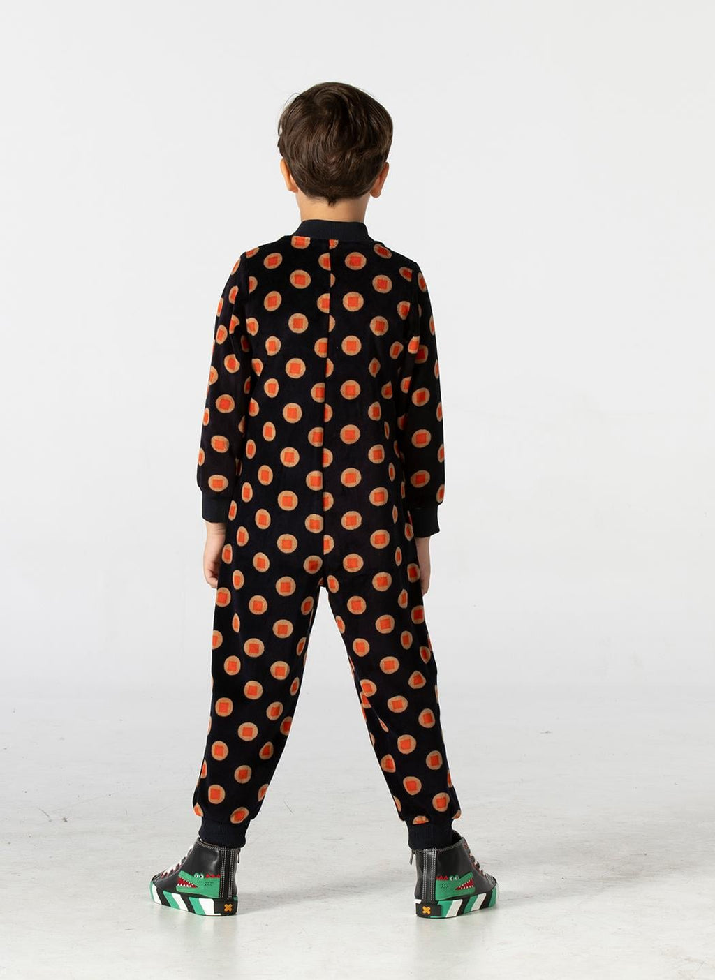 Kadife Unisex Çocuk Uzay Tulum - Casabony Kids