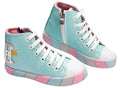 Kedi Prenses Mavi Kız Çocuk Sneakers - Casabony Kids