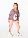 Kuğu Princess Lila- Pembe Eşofman Takım - Casabony Kids