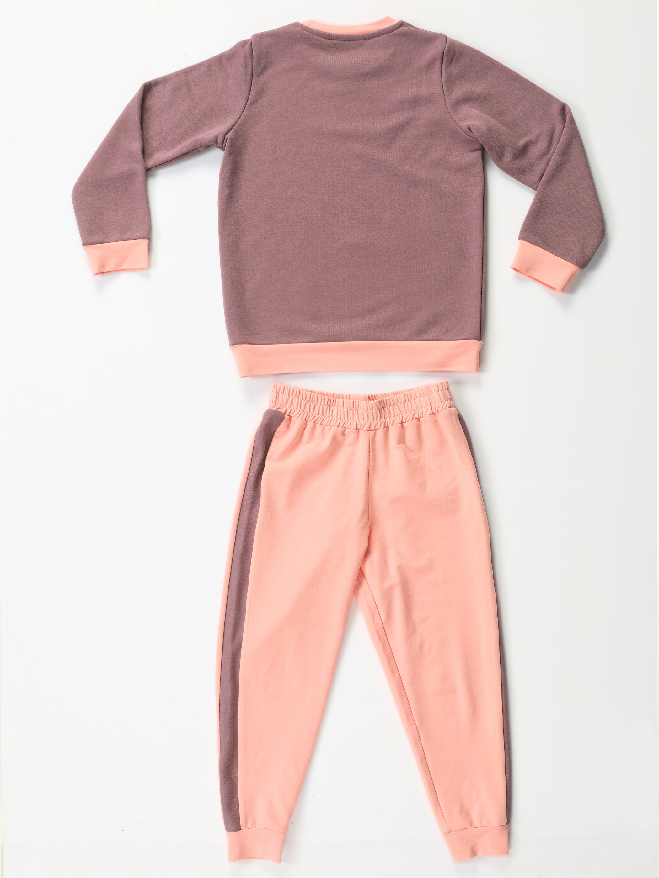 Kuğu Princess Lila- Pembe Eşofman Takım - Casabony Kids