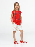 Love Kalpli Denim Şort Takım - Casabony Kids