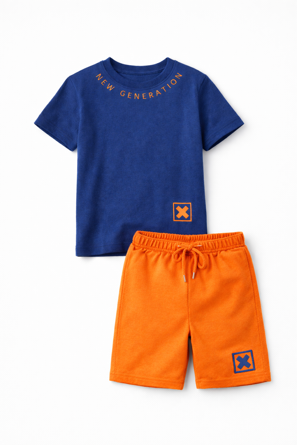 New Erkek Çocuk Şort& T-shirt 2'li Takım - Casabony Kids