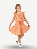 Pale Muslin Dantelli Kız Çocuk Tunik + Etekli Takım - Casabony Kids