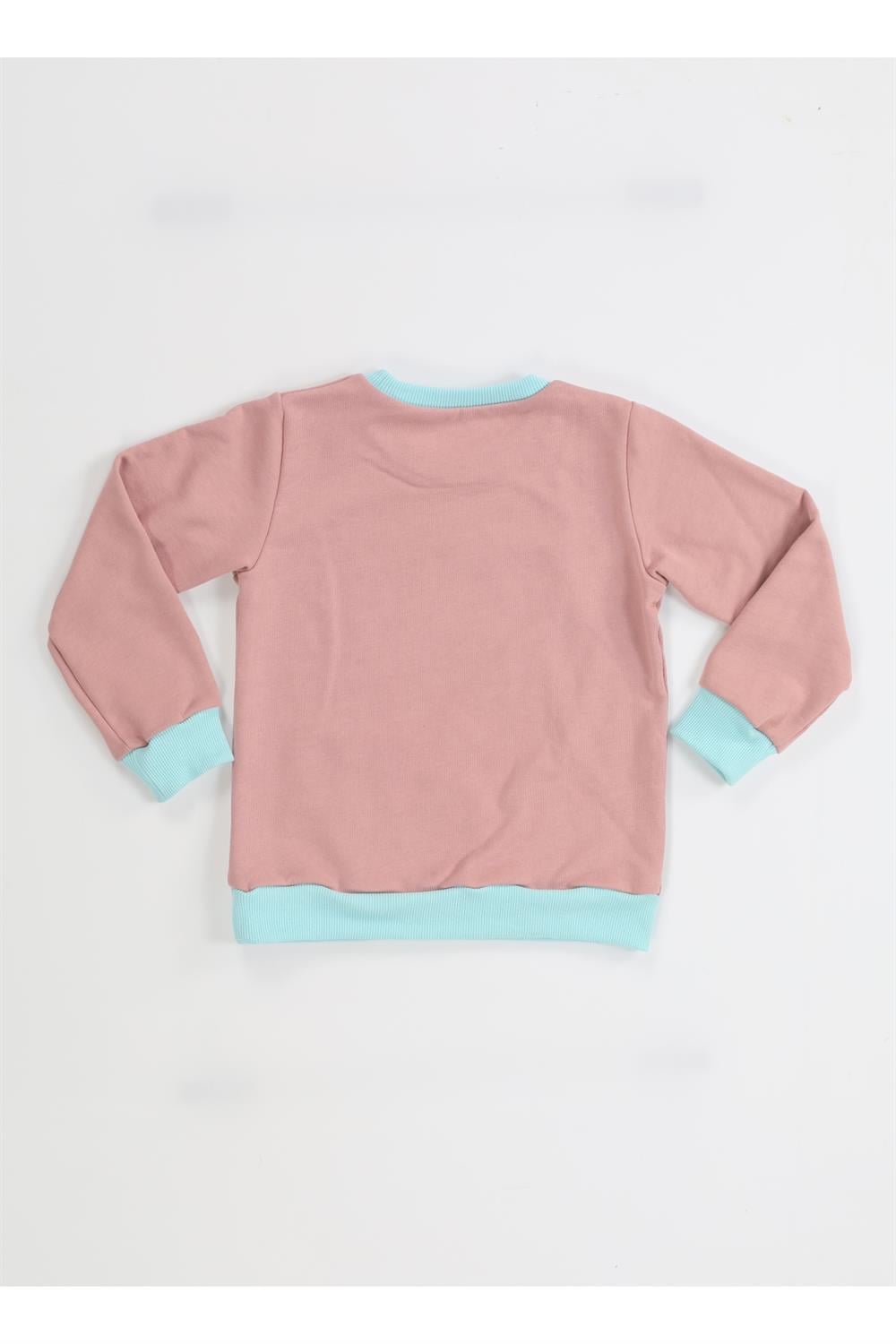 Panda Gülkurusu Kız Çocuk Sweatshirt - Casabony Kids