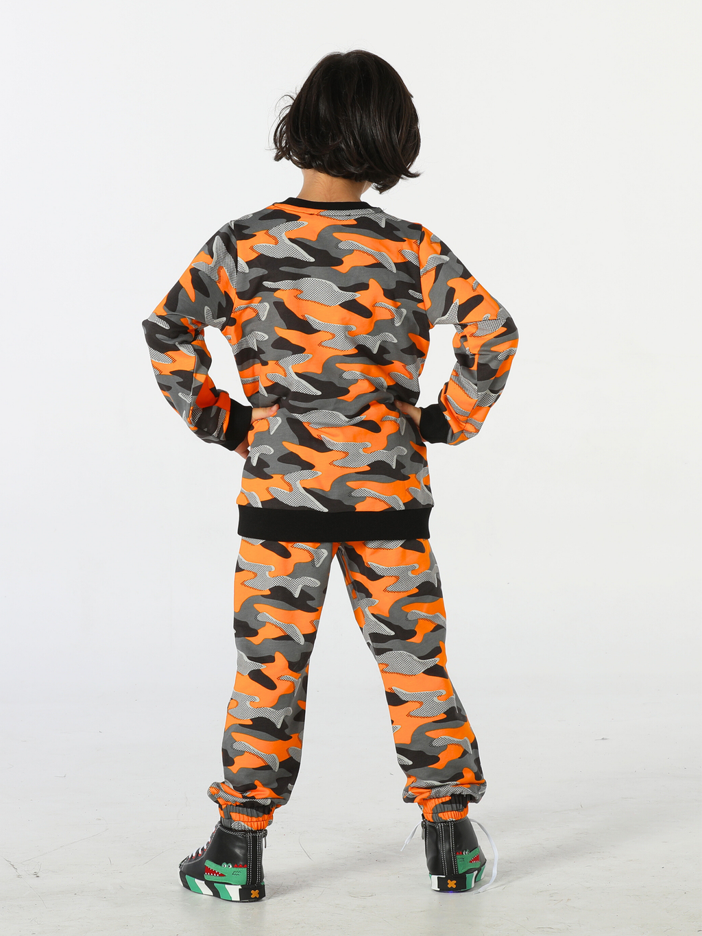 Peace Kamuflaj Eşofman Takım - Casabony Kids