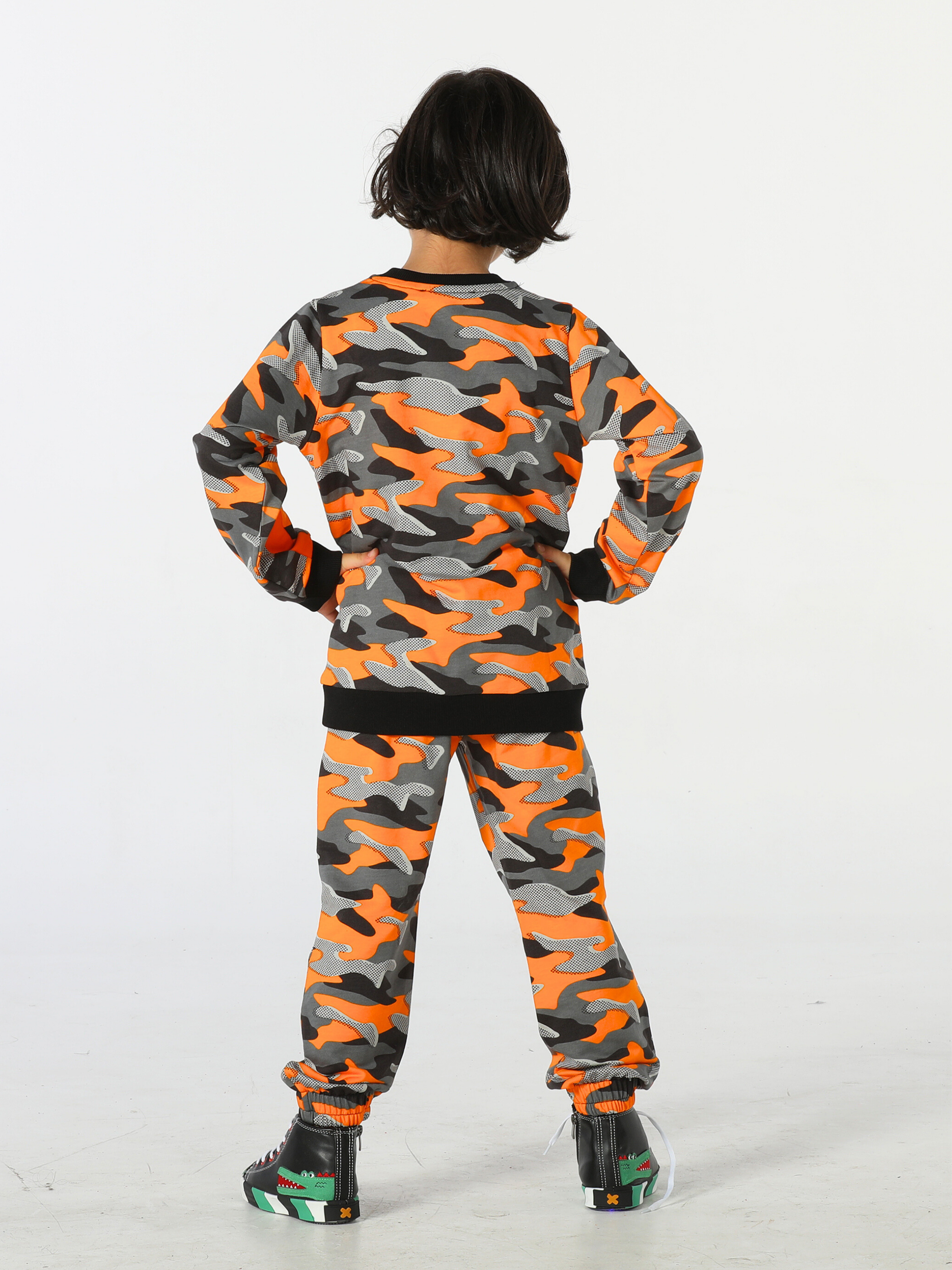 Peace Kamuflaj Eşofman Takım - Casabony Kids