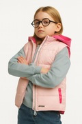 Pembe Kız Çocuk Anorak Şişme Yelek - Casabony Kids