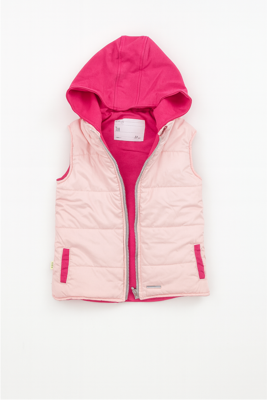 Pembe Kız Çocuk Anorak Şişme Yelek - Casabony Kids