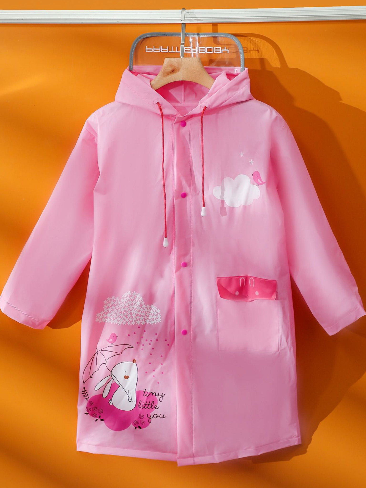 Pembe Kız Çocuk Yağmurluk - Casabony Kids