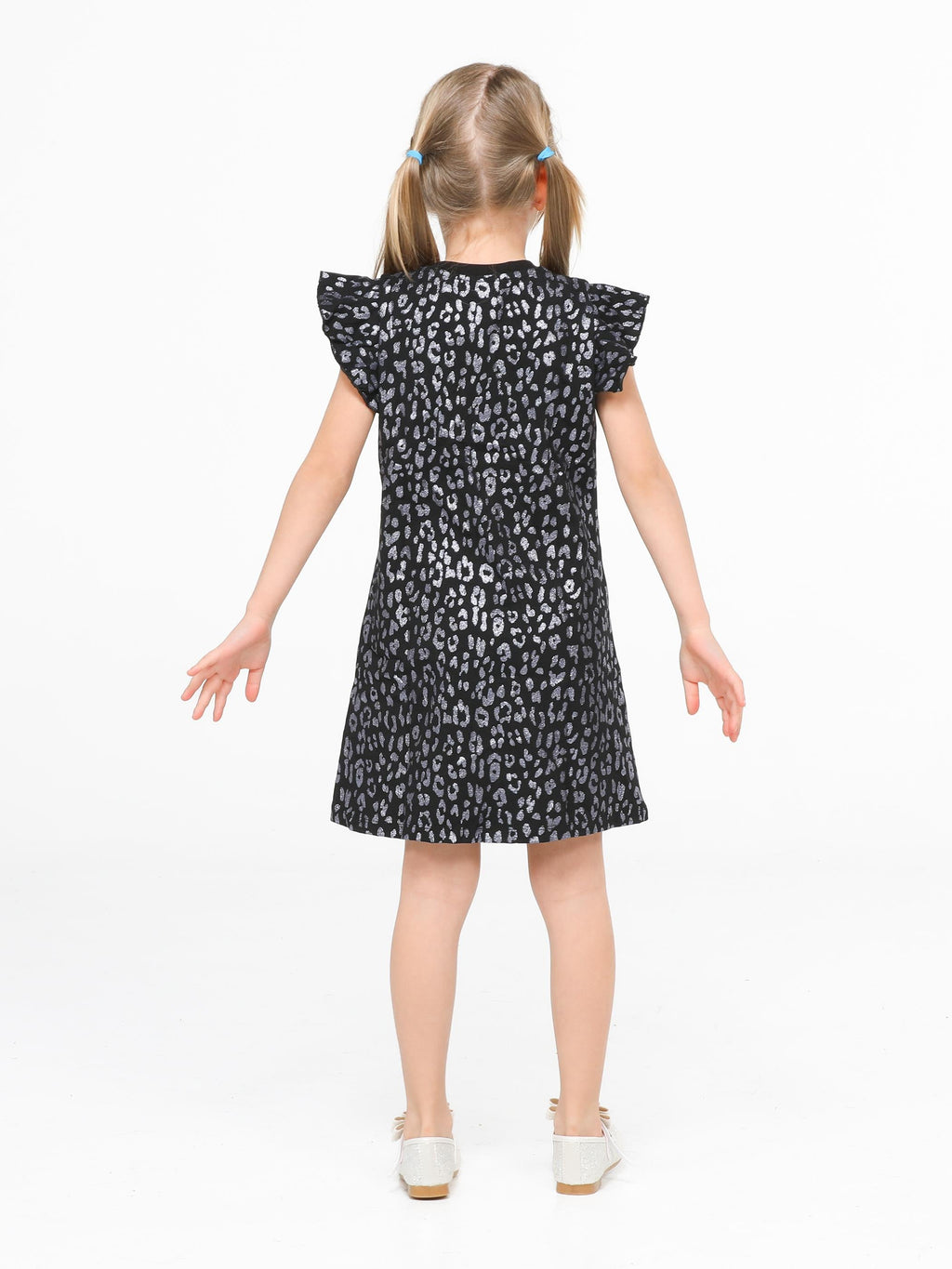 Shine Cat Simli Kız Çocuk Elbise - Casabony Kids