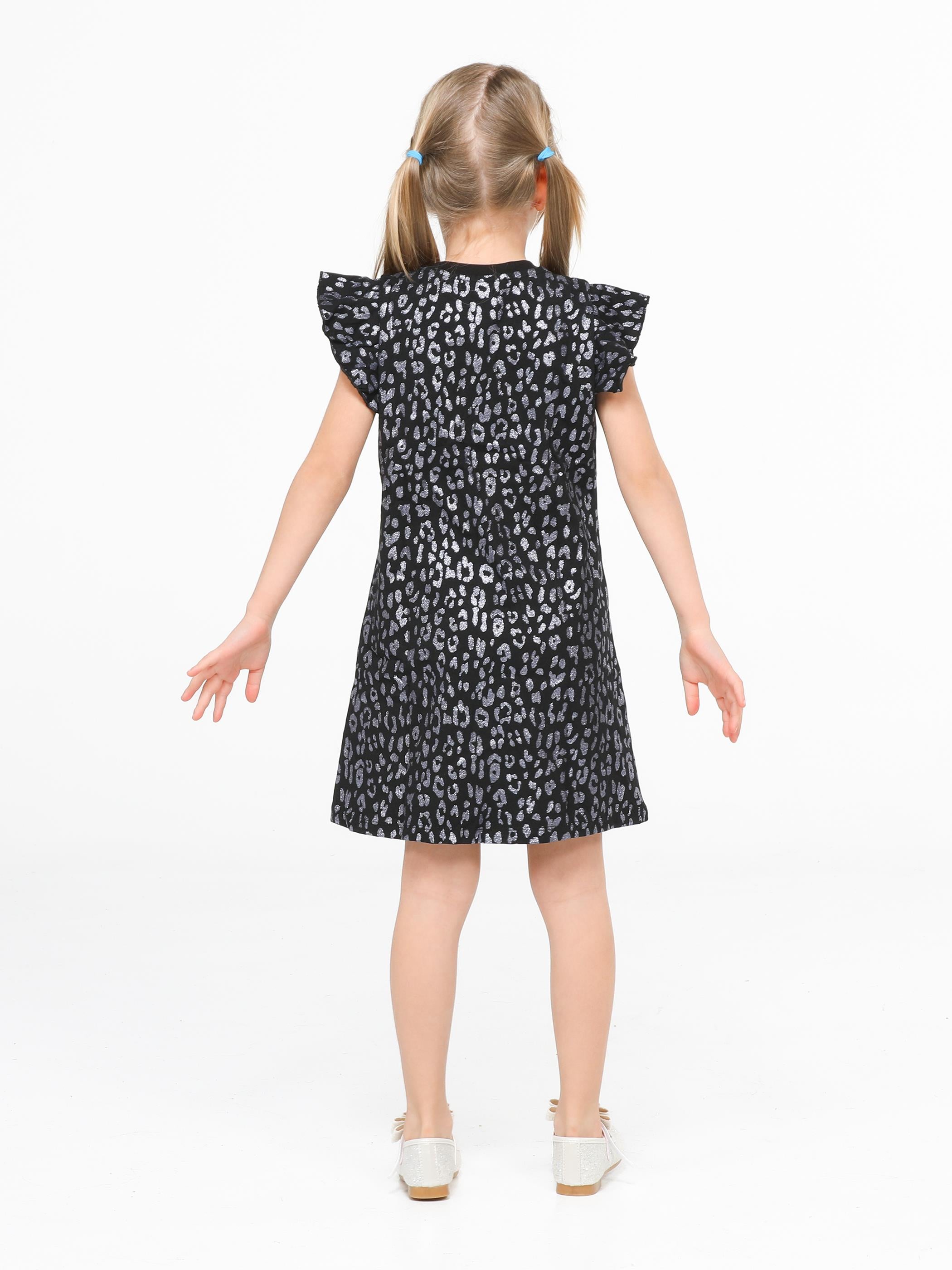 Shine Cat Simli Kız Çocuk Elbise - Casabony Kids