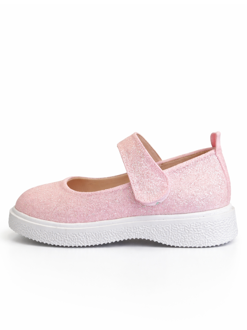 Simli Toz Pembe Ortopedik Kız Babet - Casabony Kids