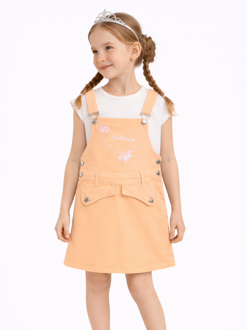Somon Gabardin Kız Çocuk Tulum - Casabony Kids