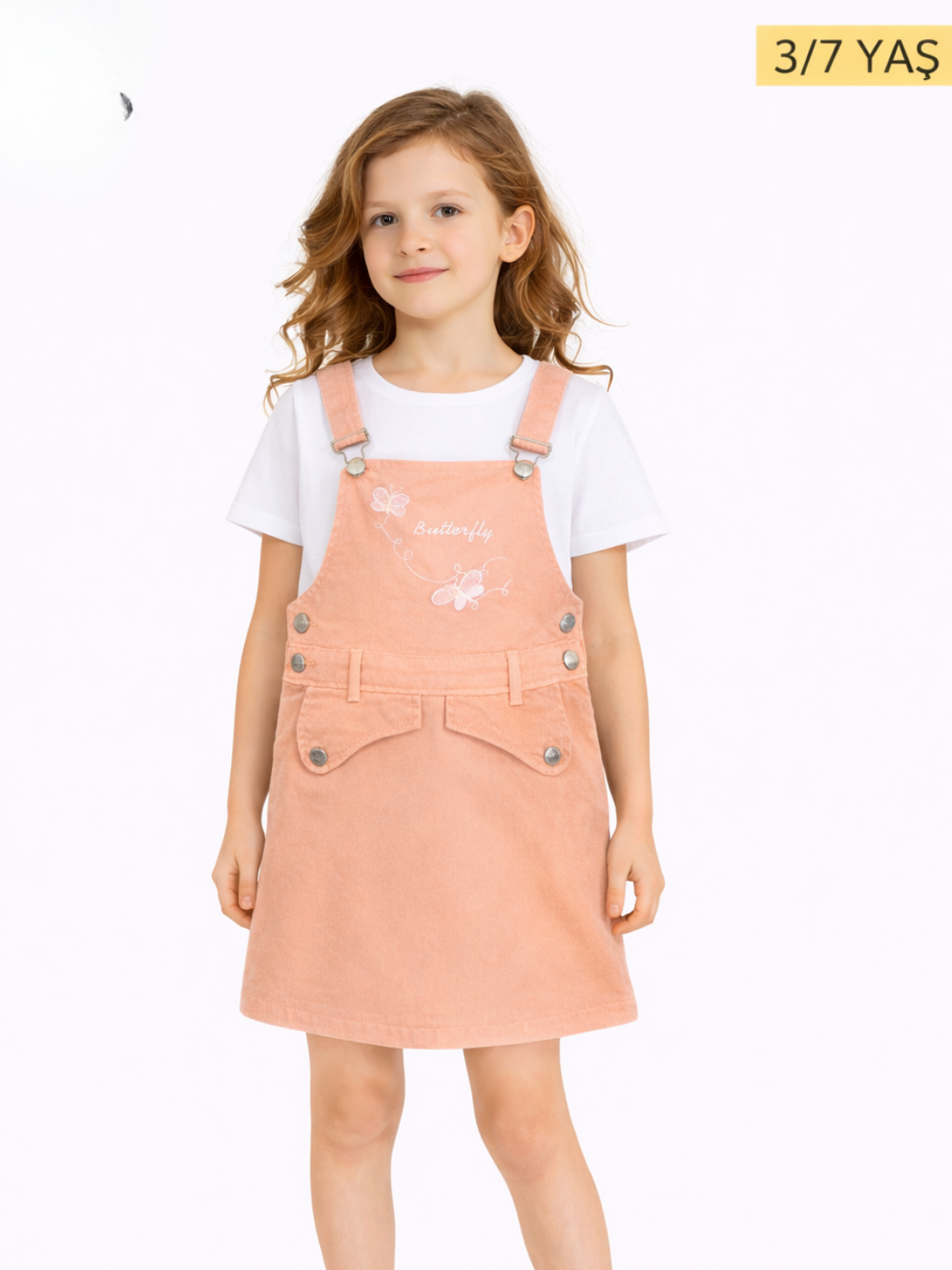 Somon Gabardin Kız Çocuk Tulum - Casabony Kids