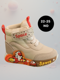 Space Erkek Bebe Çocuk Ayakkabı Bej 22-25 no - Casabony Kids