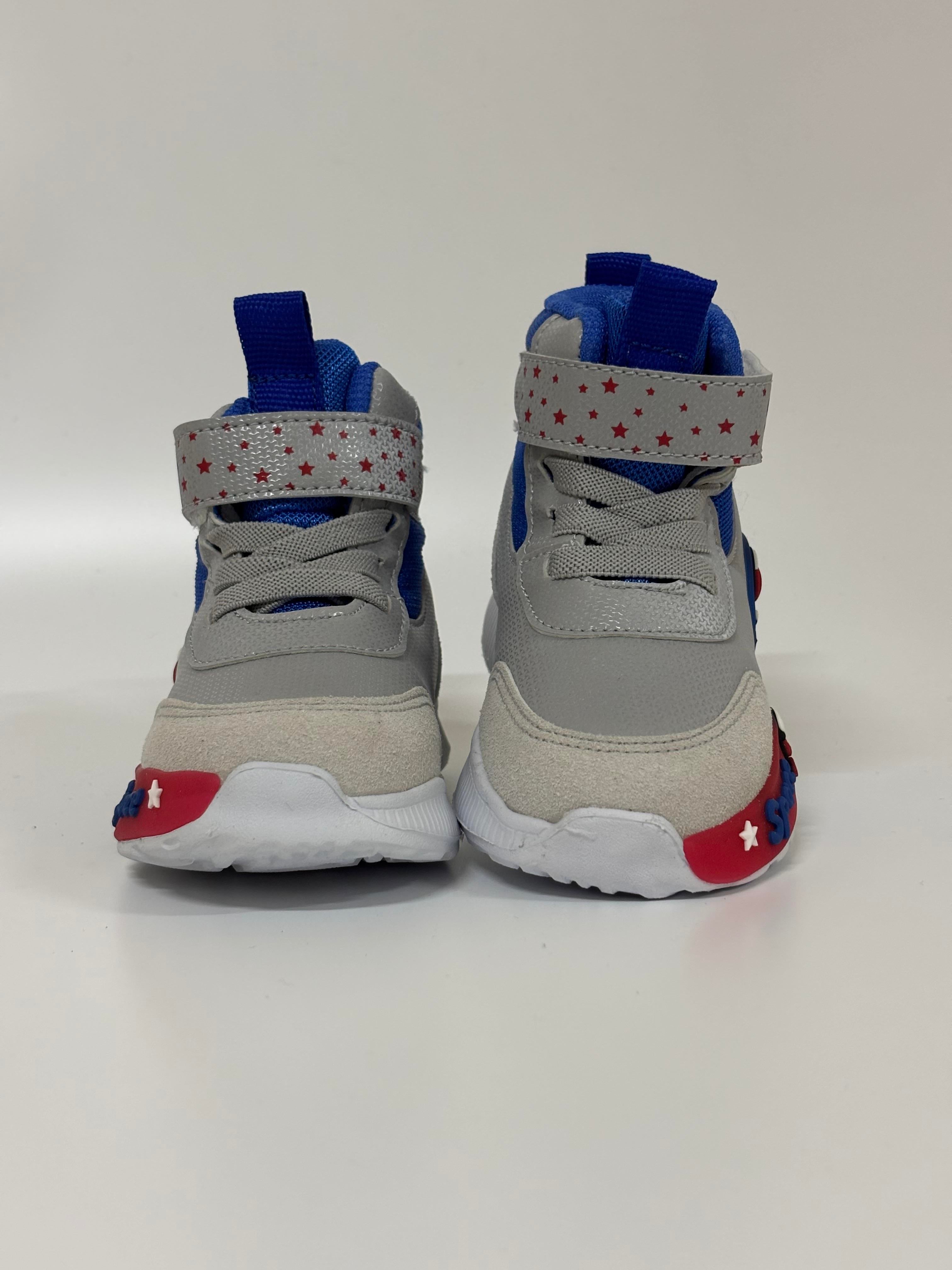 Space Mavi Erkek Bebe-Çocuk Sneakers - Casabony Kids
