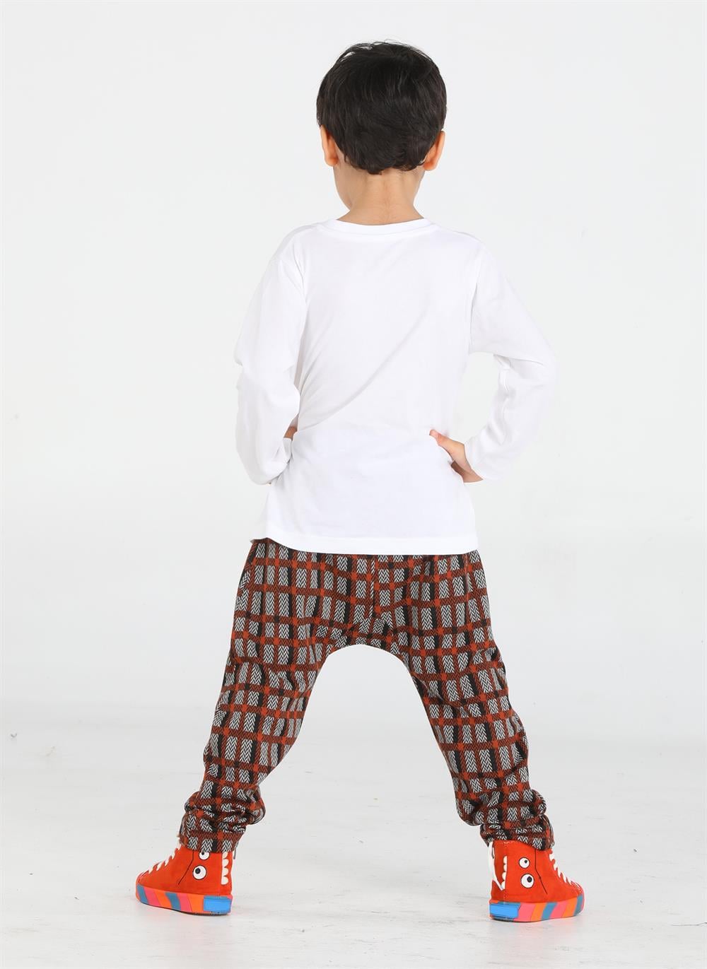 Spider Yelek Baskılı Pantolon + T-shirt Takım - Casabony Kids