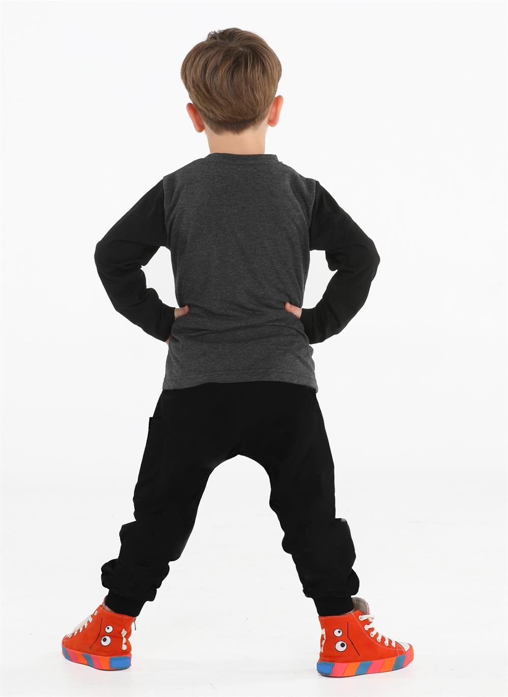 Star Muzip Dino Erkek Çocuk Pantolon Takım - Casabony Kids