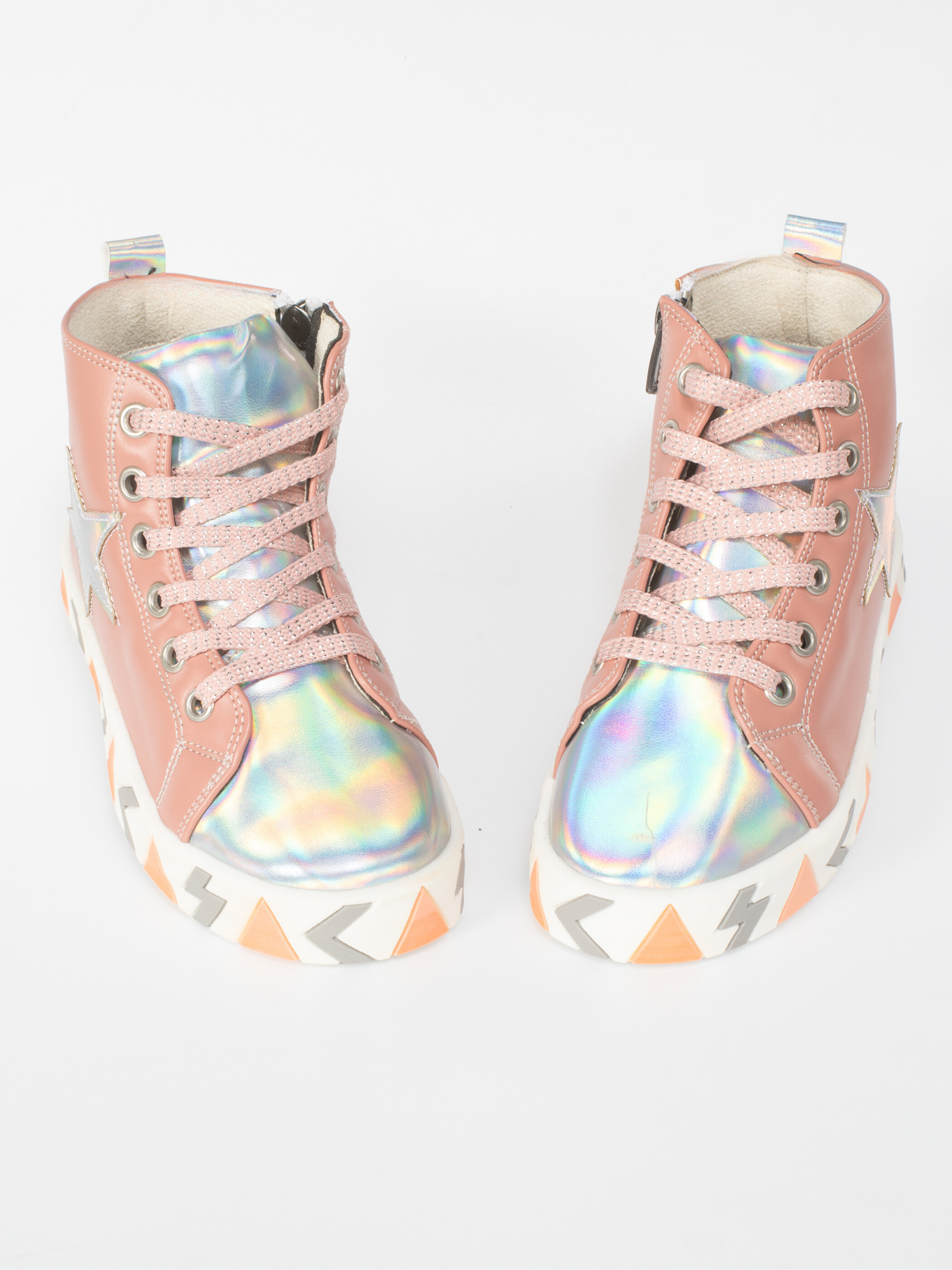 Star Shine Somon Kız Çocuk Sneakers - Casabony Kids