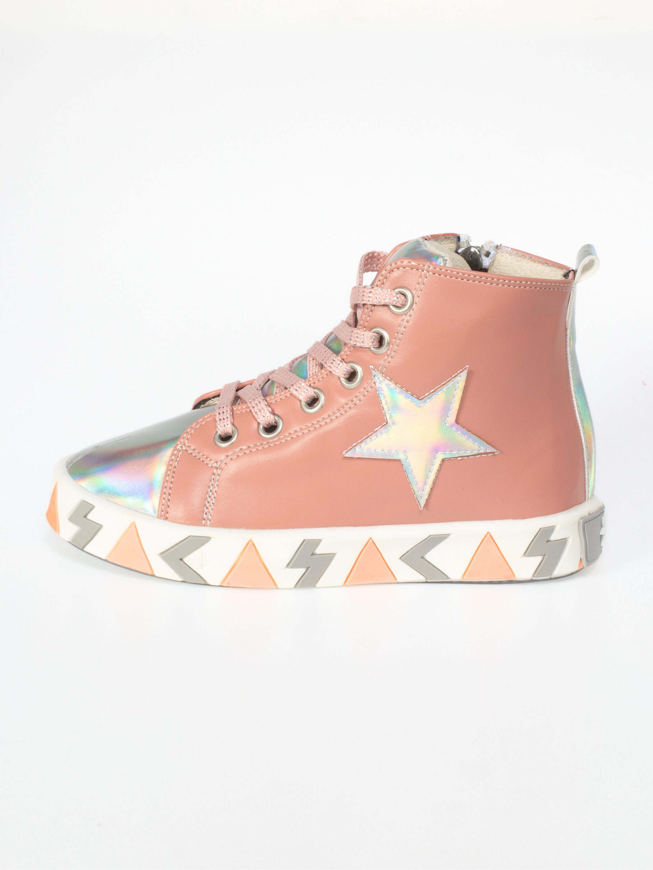 Star Shine Somon Kız Çocuk Sneakers - Casabony Kids