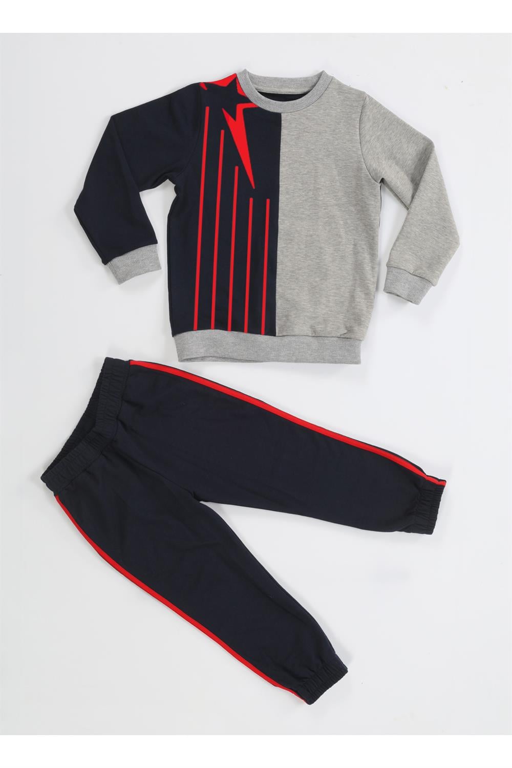 Stripe Erkek Çocuk Eşofman Takım - Casabony Kids