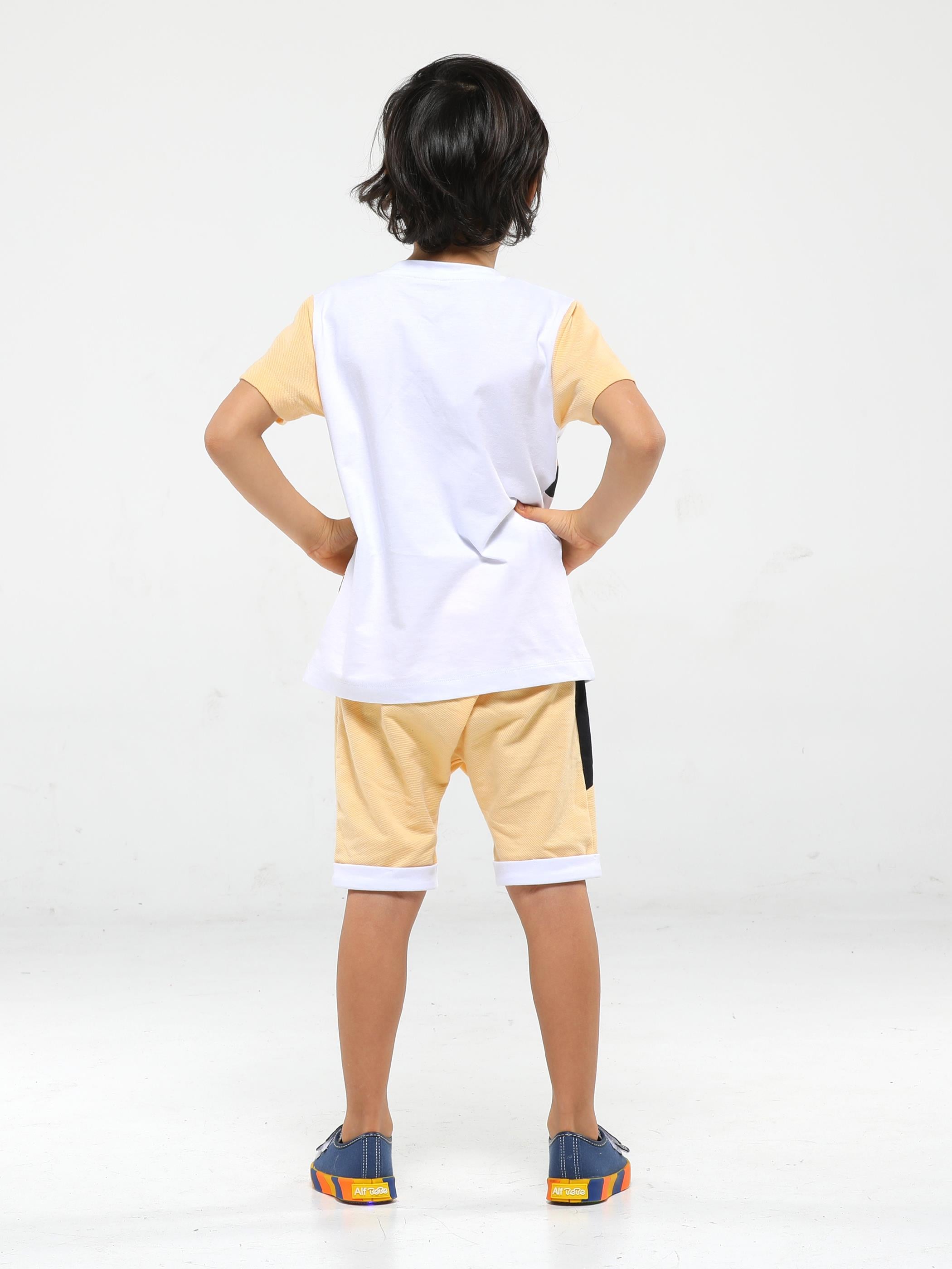 Surfer Baggy Erkek Çocuk Şort Takım - Casabony Kids