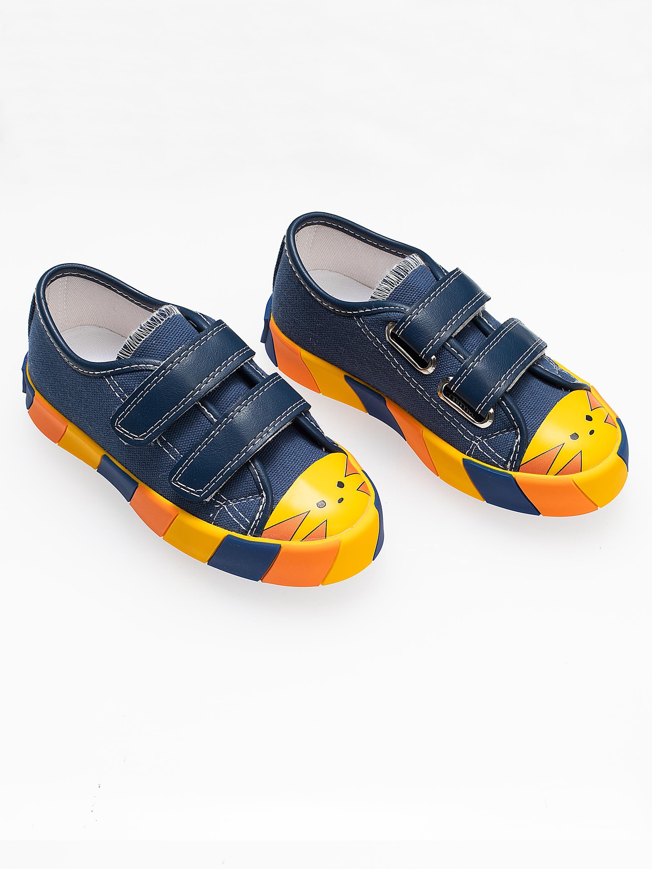 Tiger Cırtlı Kanvas Ortopedik Sneakers - Casabony Kids