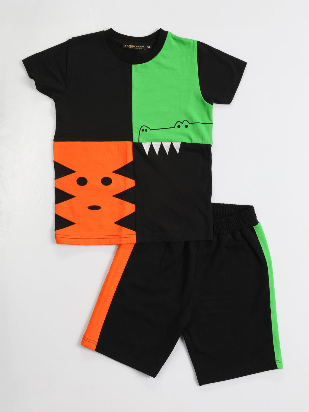 Tiger - Croco Erkek Çocuk Şort Takım - Casabony Kids