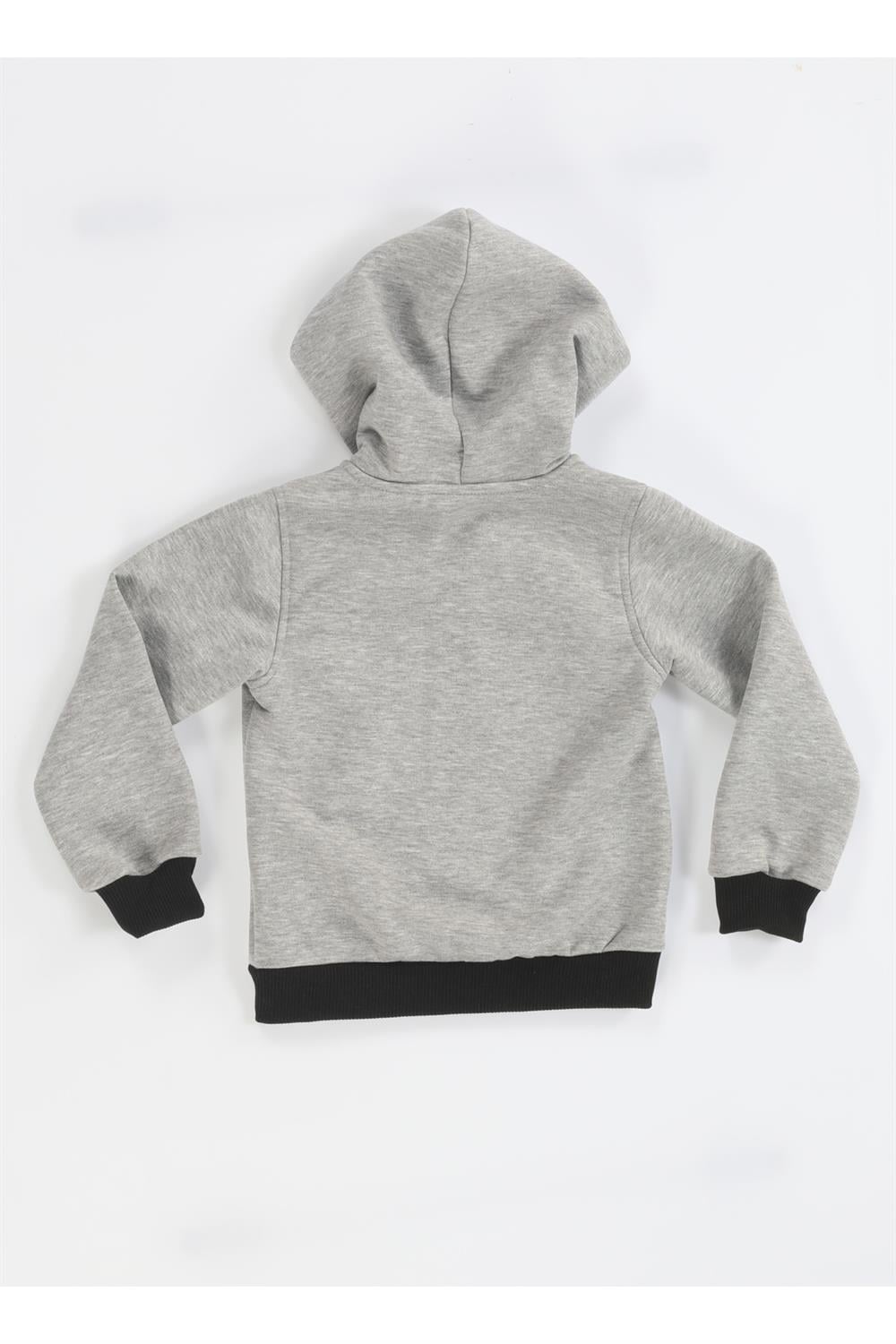 Timsah Fermuarlı Erkek Çocuk Sweat Mont - Casabony Kids
